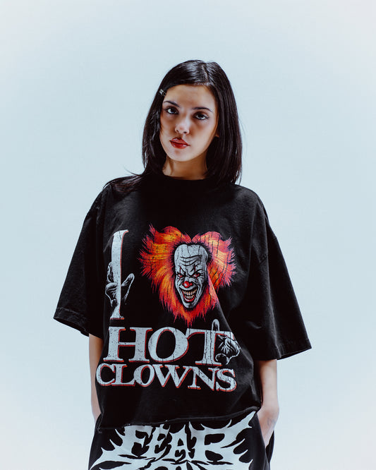 I Love Hot Clowns Vintage Tee
